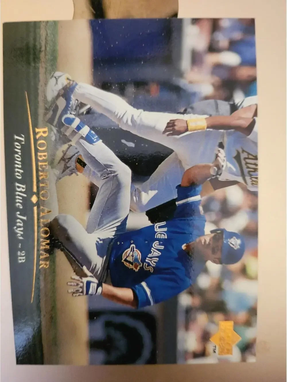 1995 Upper Deck #40 Roberto Alomar - Blue Jays - HOF